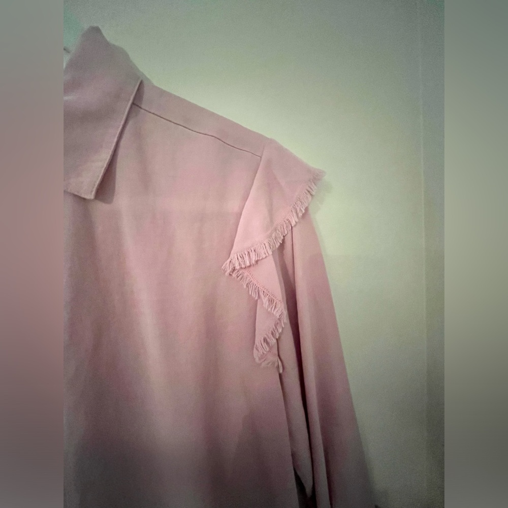 Anthropologie pink blouse - Picture 5 of 5